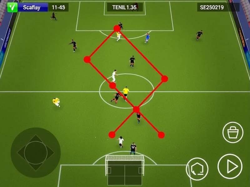NEROCA FC Elite - Gameplay in Action NEROCA FC Elite Gameplay Screenshot